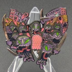 Creamteam Cream Wu Tang Limited Edition /100 Enamel Wutang Hip Hop Art Pin LE100